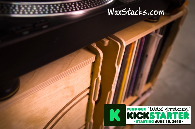 Wax Stacks Record Crate Close-up